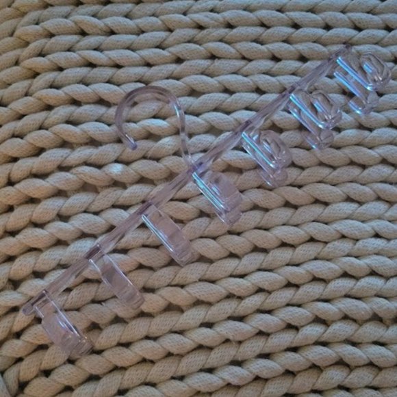 Horizontal Tie & Belt Rack Clear - Picture 1 of 3